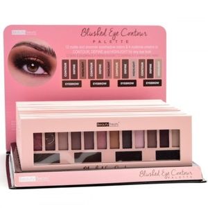 New eyeshadow palette with eyebrows cream